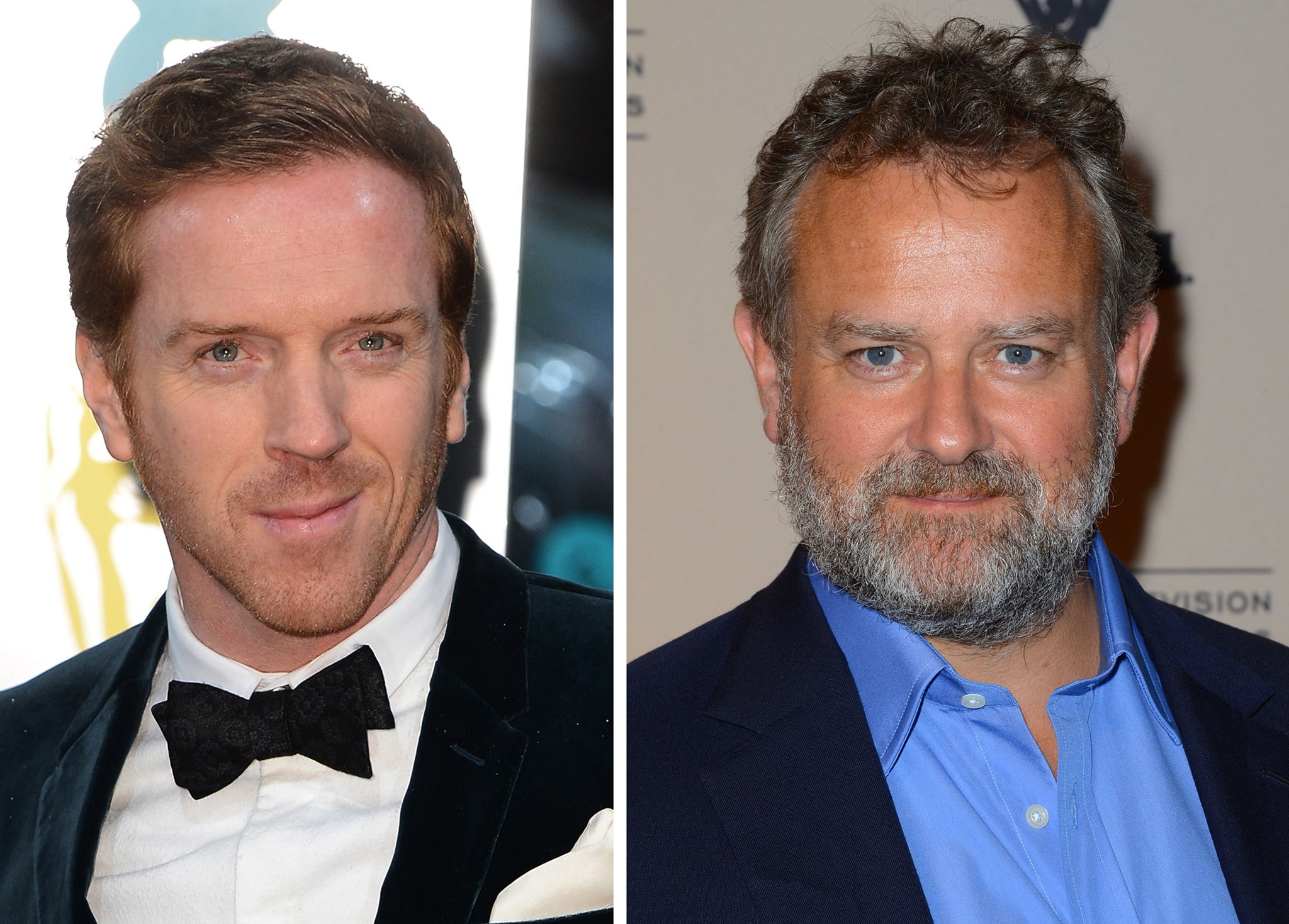 Emmy Awards 2013: Damian Lewis and Hugh Boneville are both nominated for best actor in a drama 