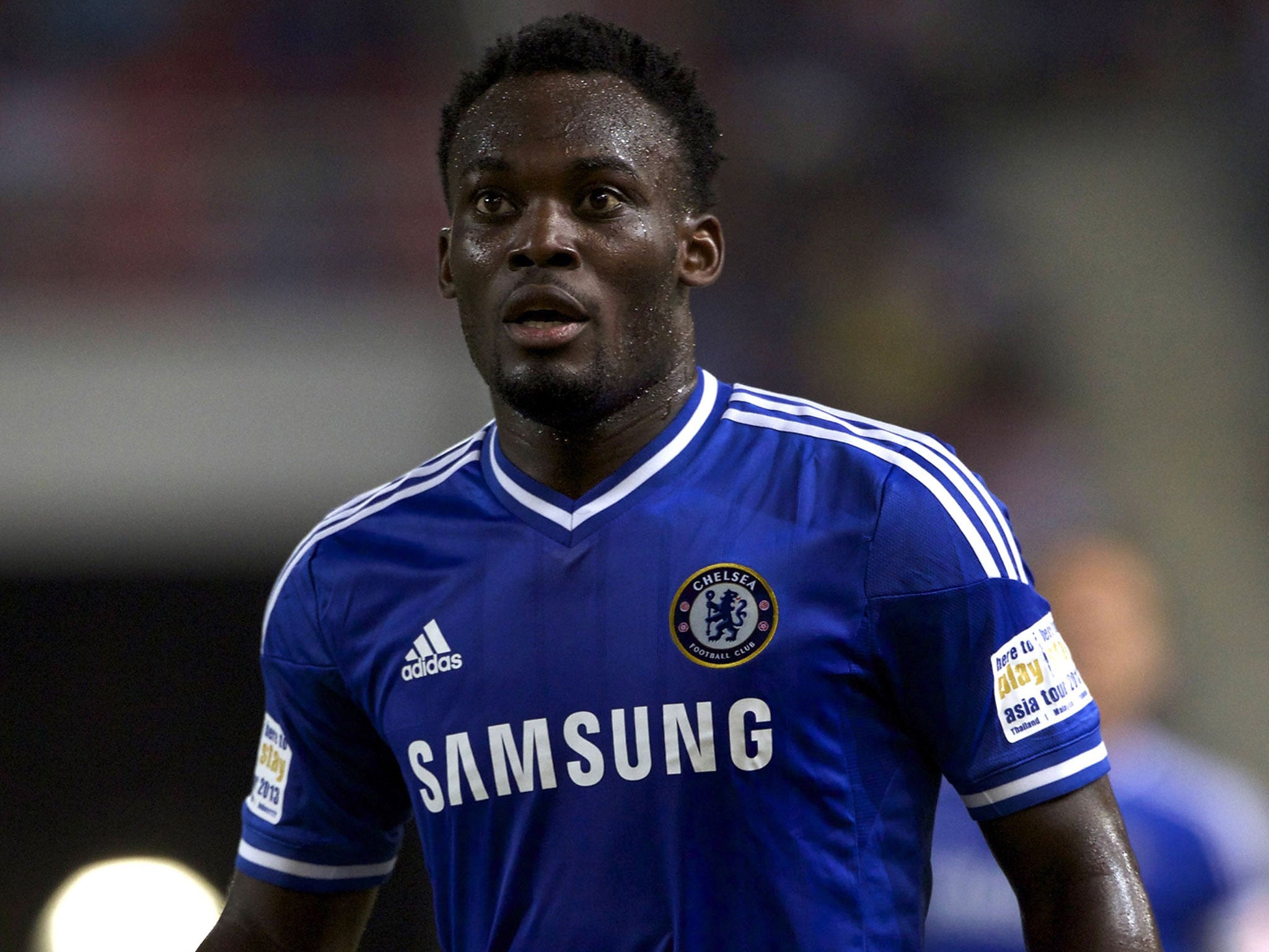 Michael Essien was introduced to local press by Jose Mourinho as 'my son'