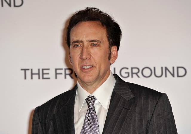 Nicolas Cage I M Not Going To Blame Gun Violence That Happens In America On Movies The Independent The Independent