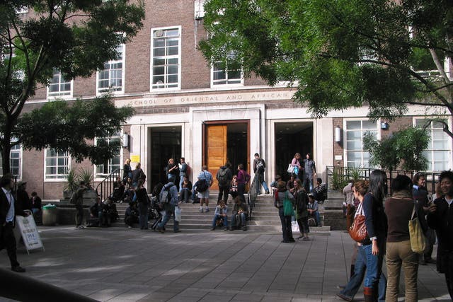<p>SOAS at the University of London </p>