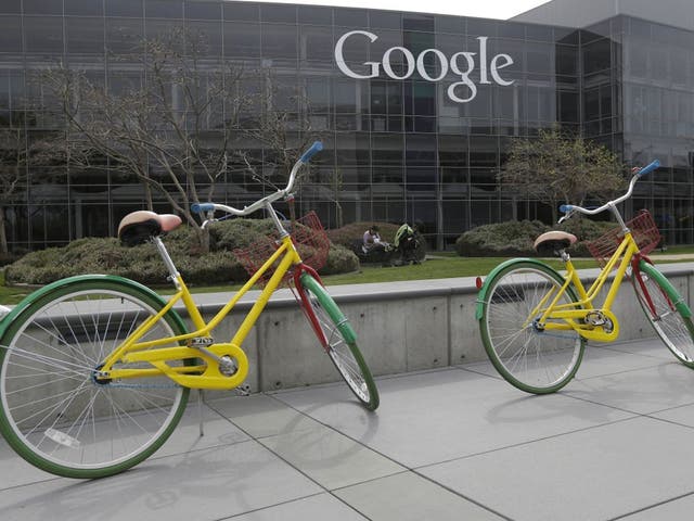 The Google campus at its headquarters in Mountain View, California