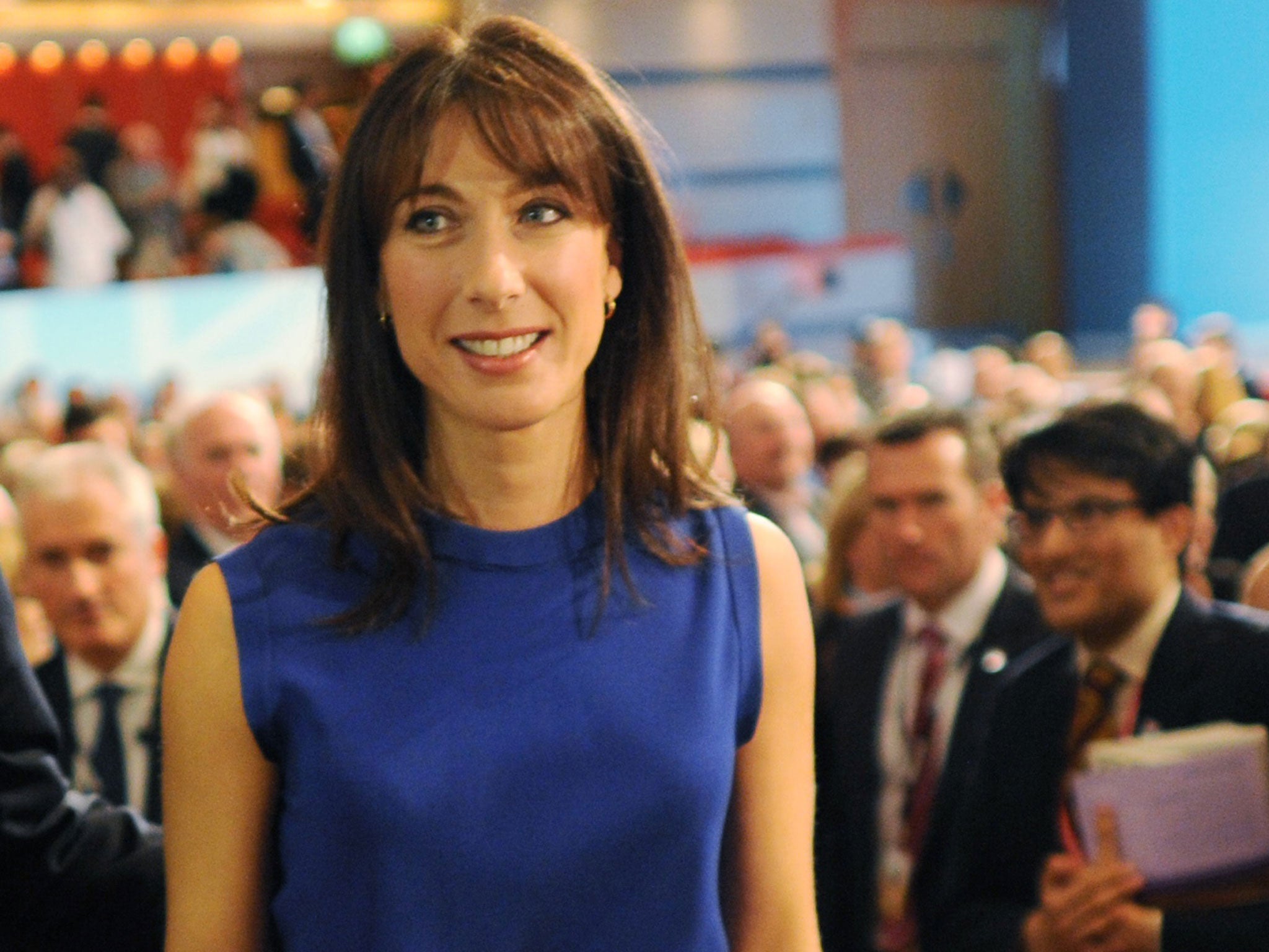 Samantha Cameron has been criticised for urging her husband to intervene in the Syrian civil war