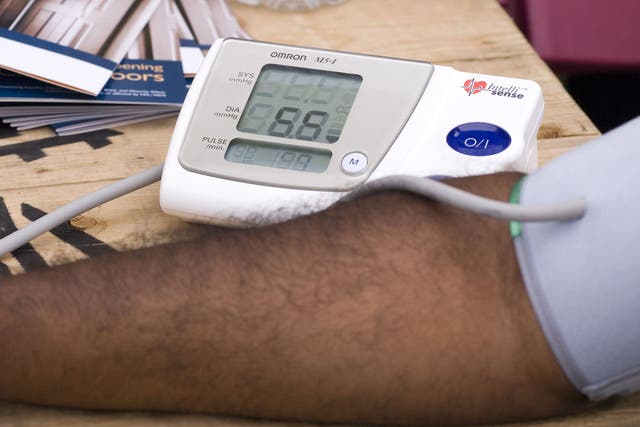 Checks, including blood pressure, can save 650 lives a year