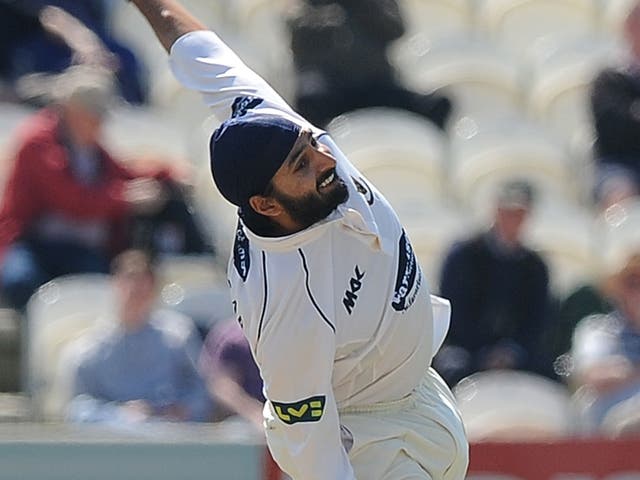 Not the full Monty: Sussex spinner Monty Panesar has been out of form