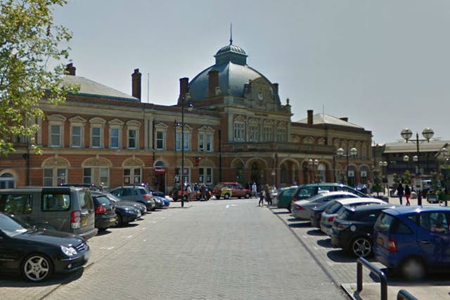 A collision involving two trains has injured eight people at Norwich station