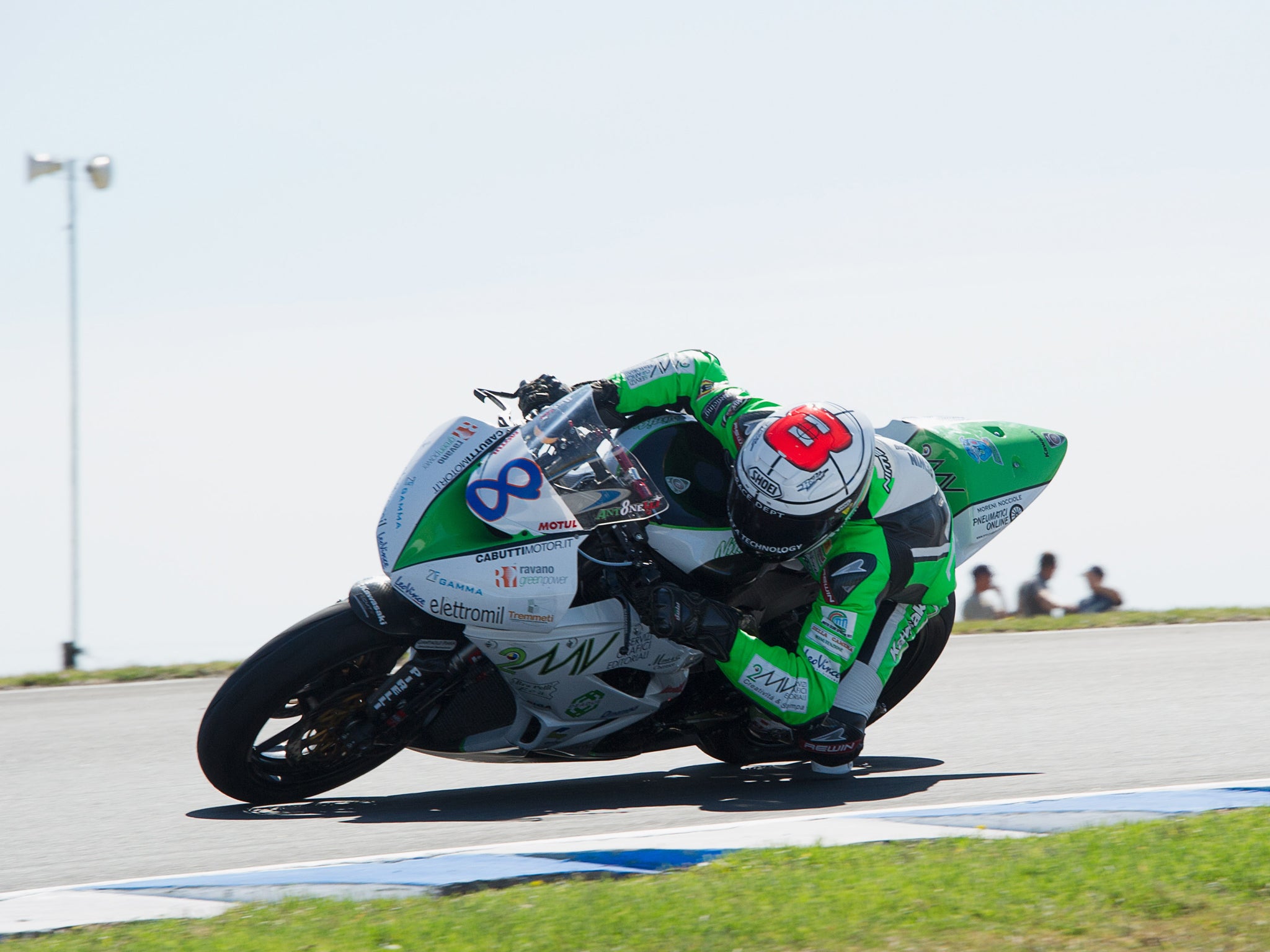 Andrea Antonelli in action earlier this season at Phillip Island