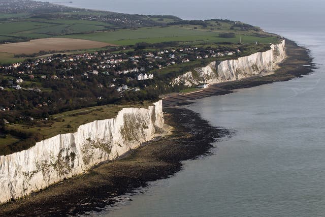 A light aircraft has crashed into the English Channel