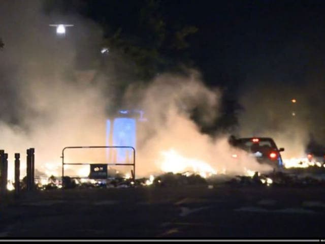 Twenty cars were set alight during a second night of violence in a Paris suburb