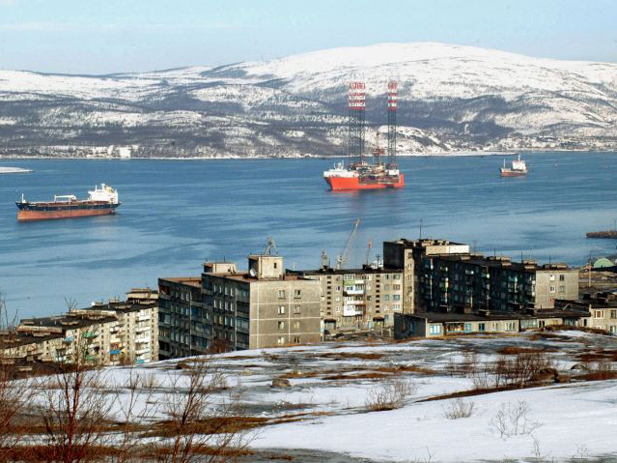 Murmansk, in northern Russia, where the incident took place