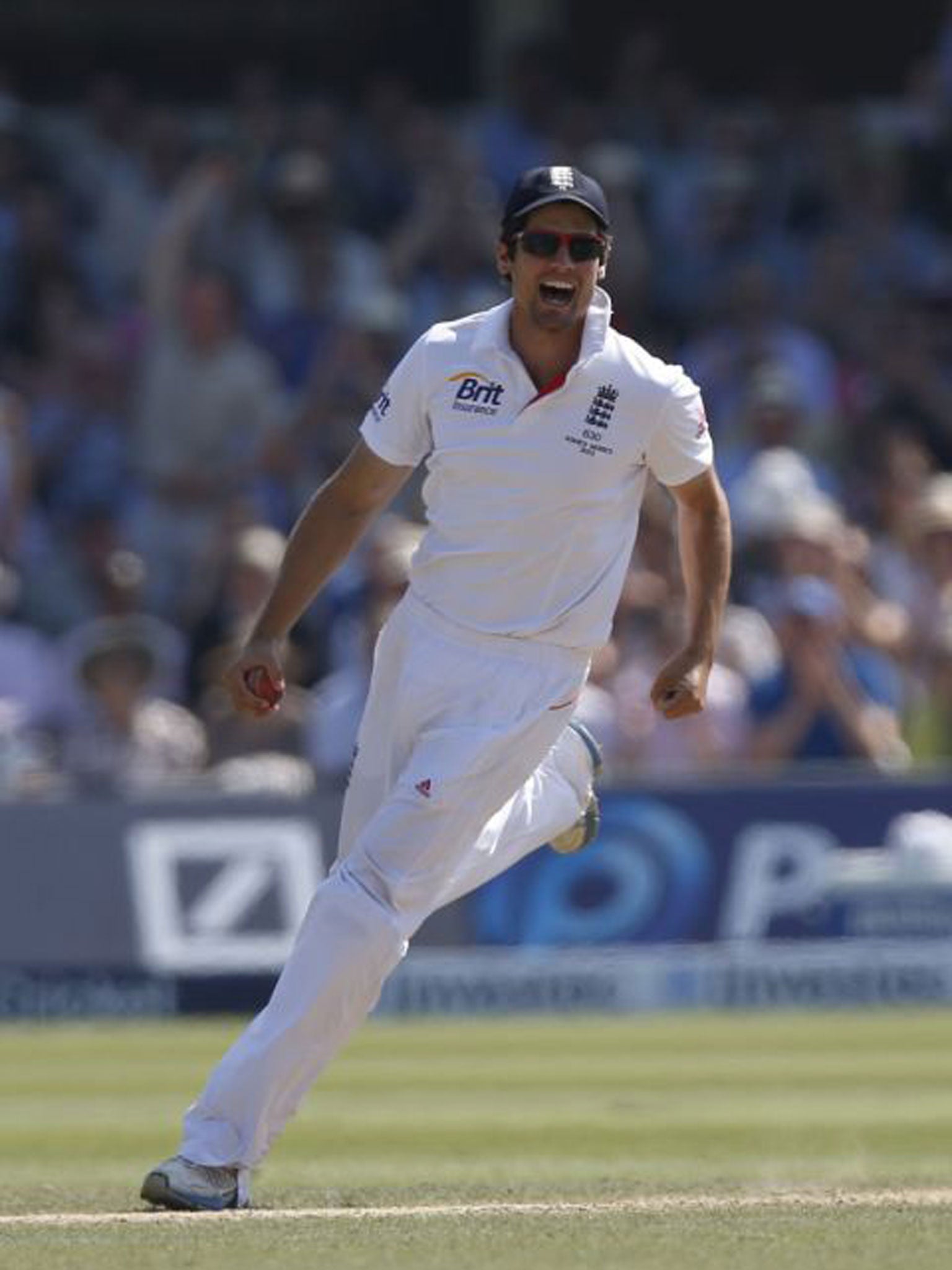 England captain Alastair Cook says that winning is a habit