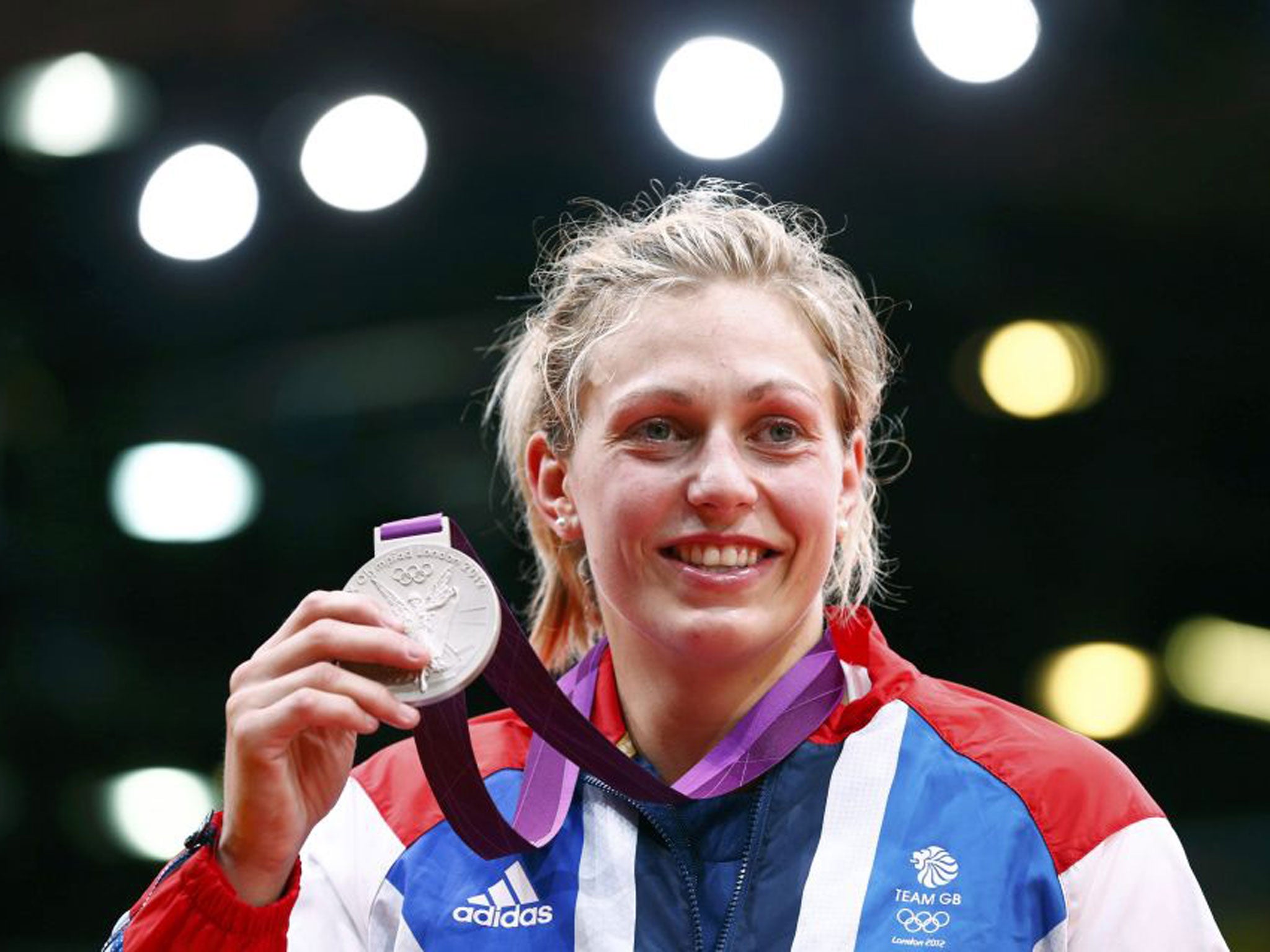 Gemma Gibbons was among the medallists yesterday