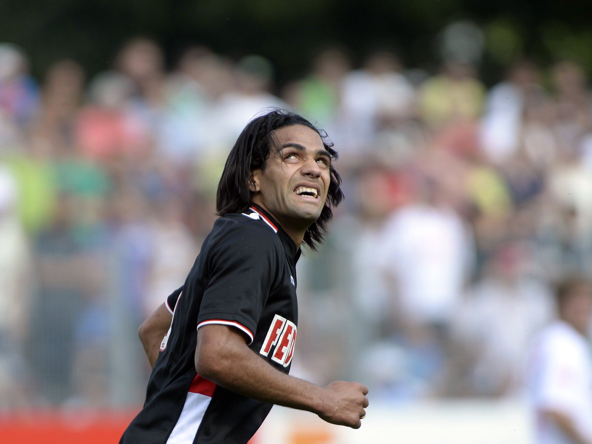 Falcao in action for his new club AS Monaco