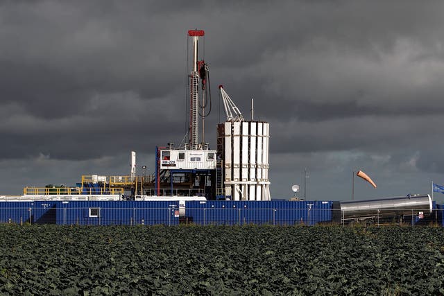 General views of the Cuadrilla shale fracking facility in Preston, Lancashire, pictured here in 2012