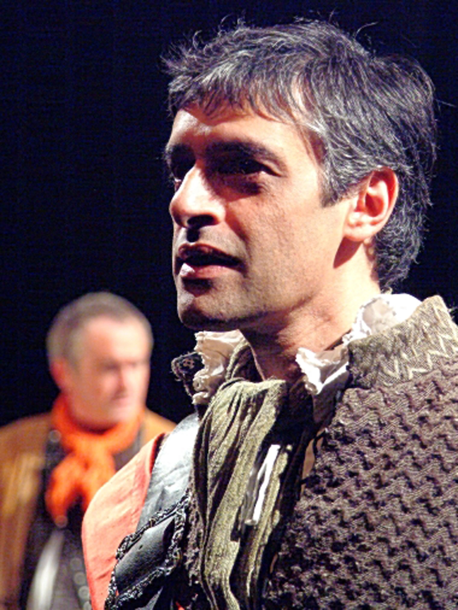In 'The Mayor of Zalamea' at the Everyman Theatre in Liverpool in 2004