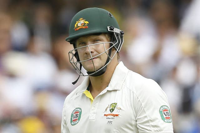 Shane Watson has been out a record 24 times leg before wicket