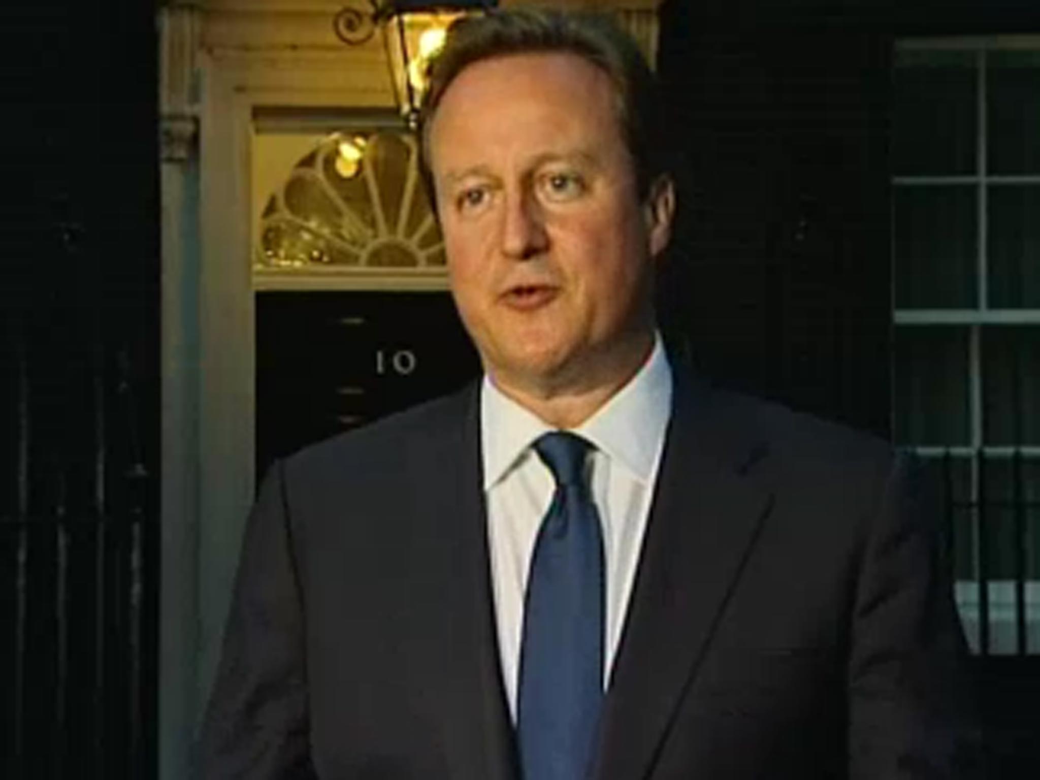 David Cameron has said he will allow his children to have Facebook accounts - but only if he is able to monitor them