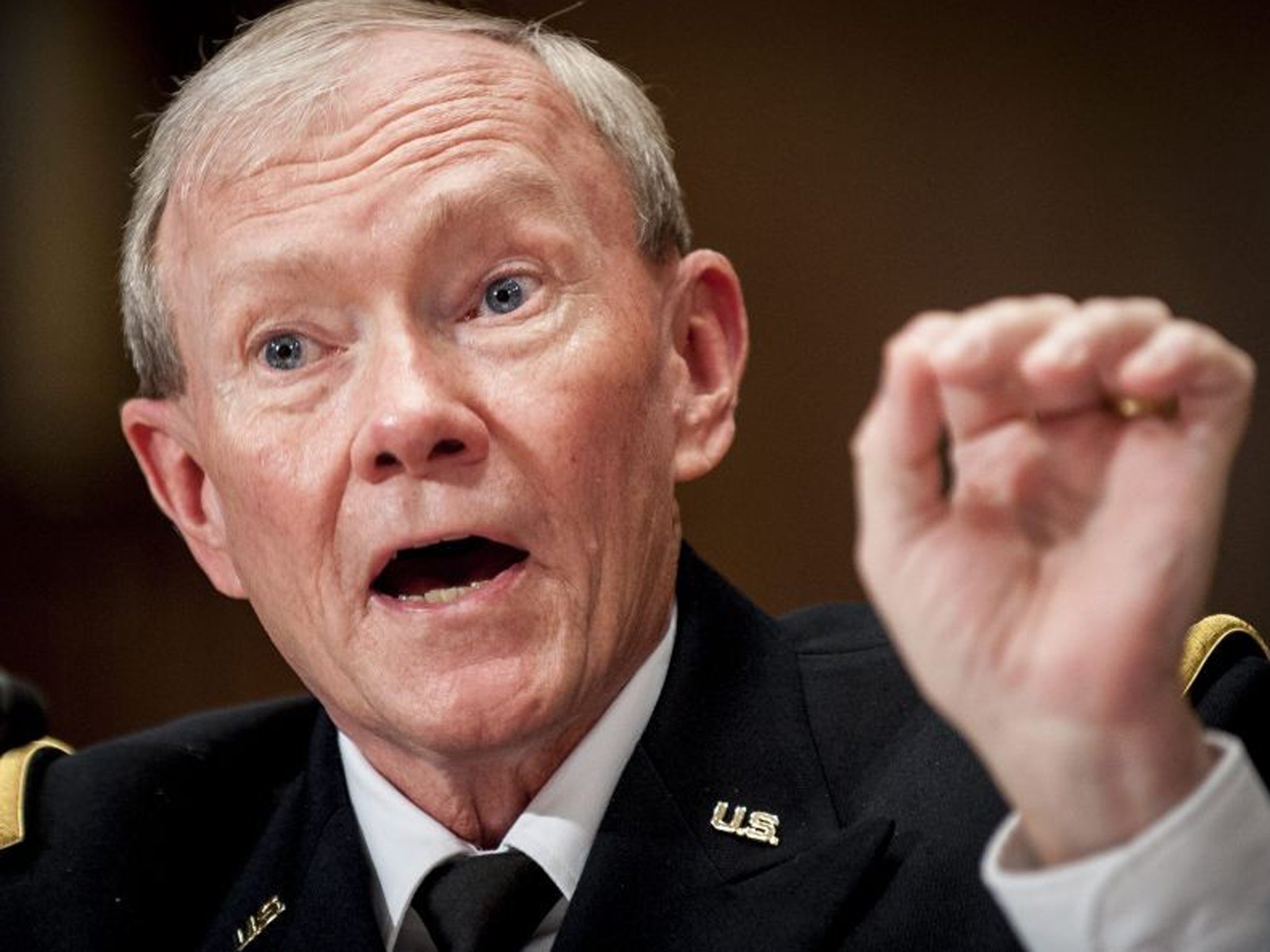 General Martin Dempsey claims the battle against Isis is 'starting to turn'