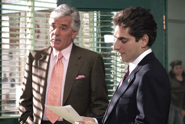 Farina will probably be best known as Detective Joe Fontana in 'Law & Order'