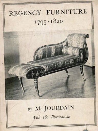 'Regency Furniture 1795-1820' by Margaret Jourdain