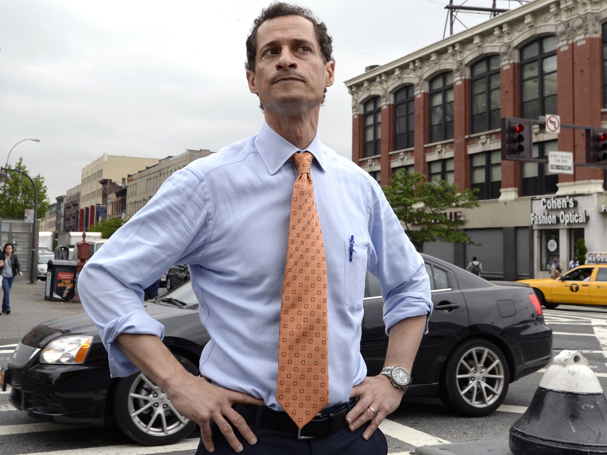 New York mayoral candidate, Anthony Wiener