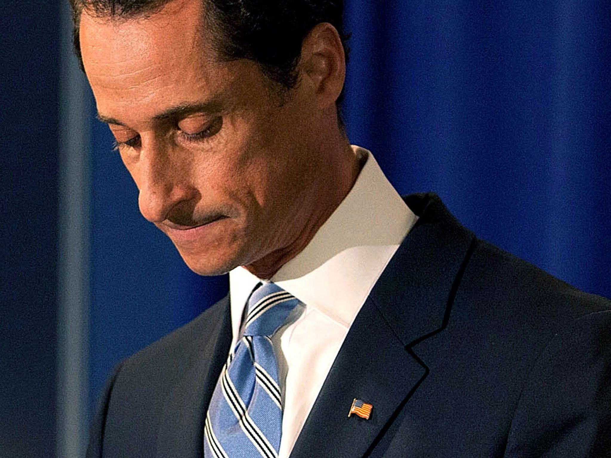 Anthony Weiner was hit by a series of sexting scandals