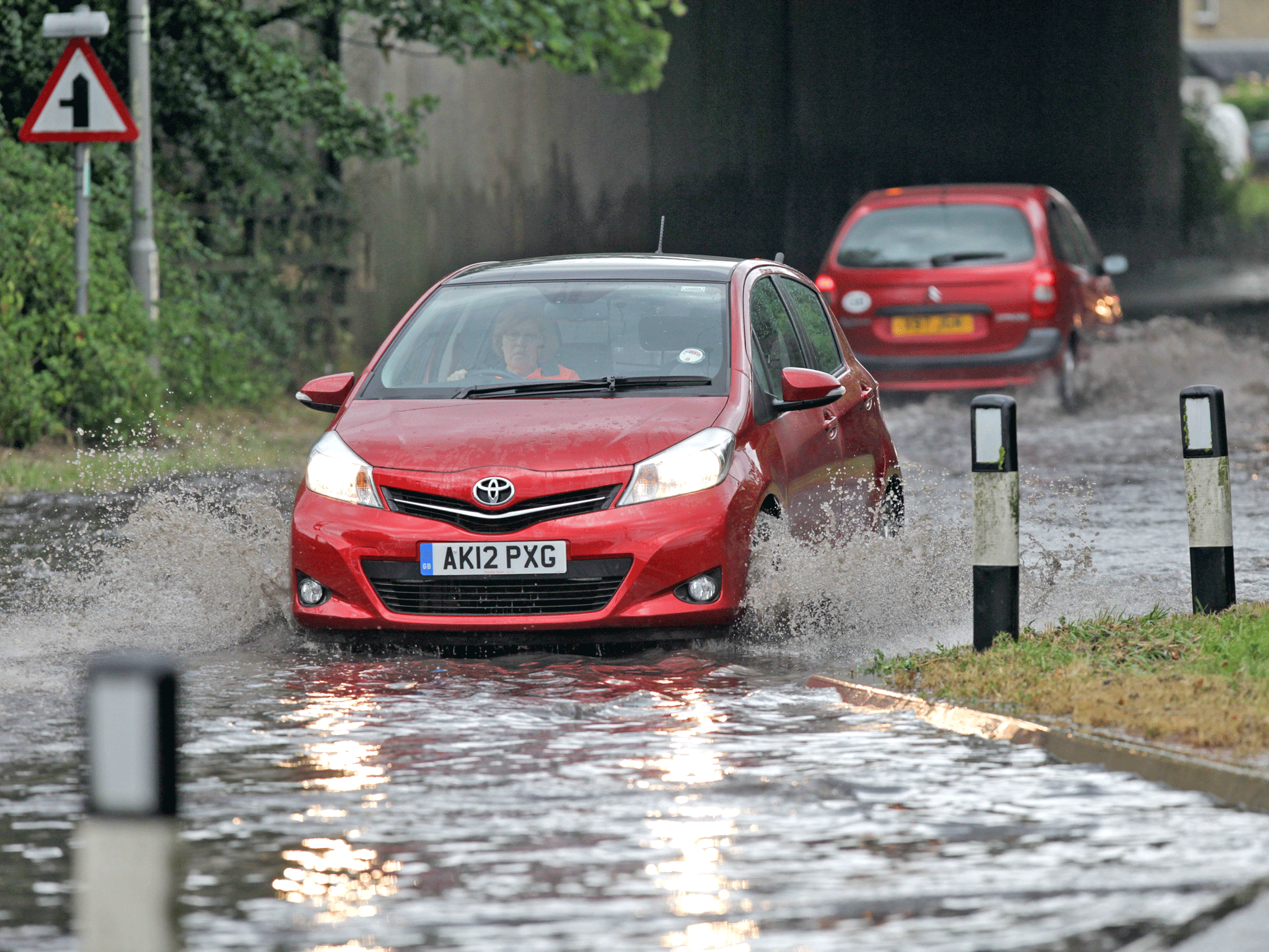 Flooding in Godmanchester, Huntingdon