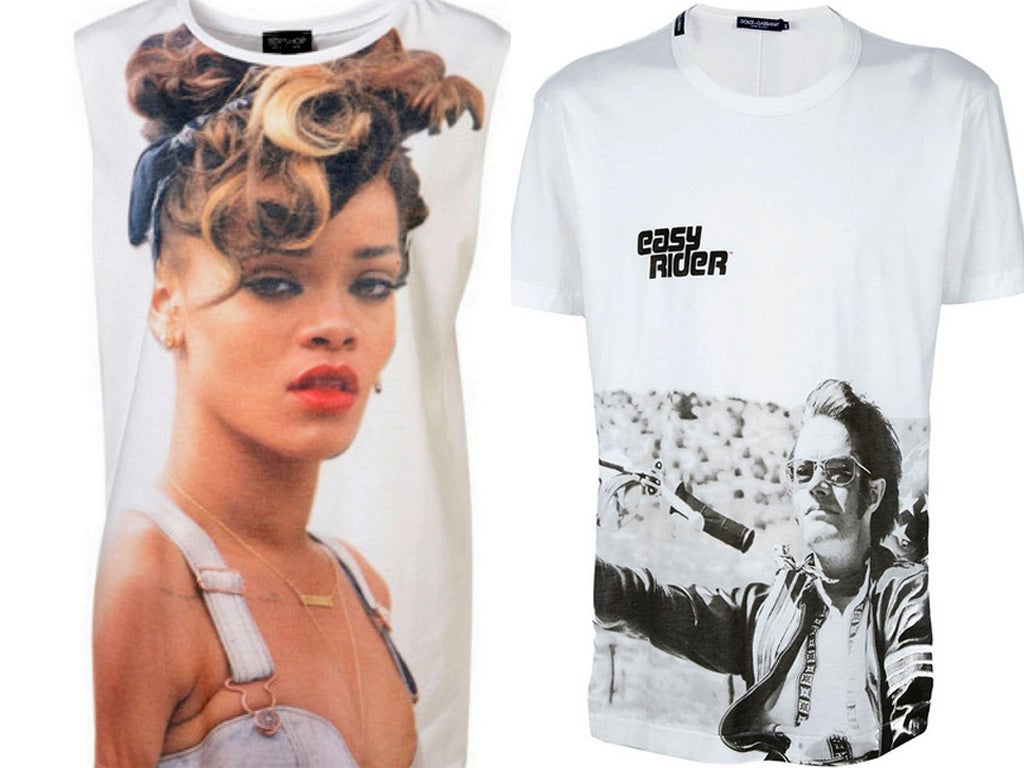 Getting shirty: Rihanna and Fonda are suing clothing companies for use of their images