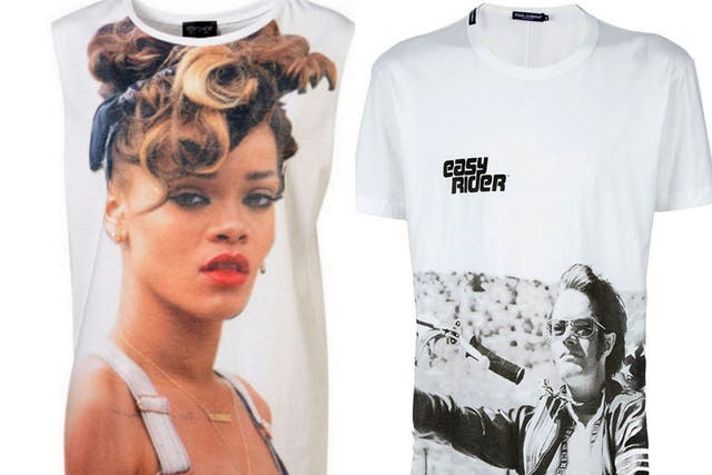 Getting shirty: Rihanna and Fonda are suing clothing companies for use of their images