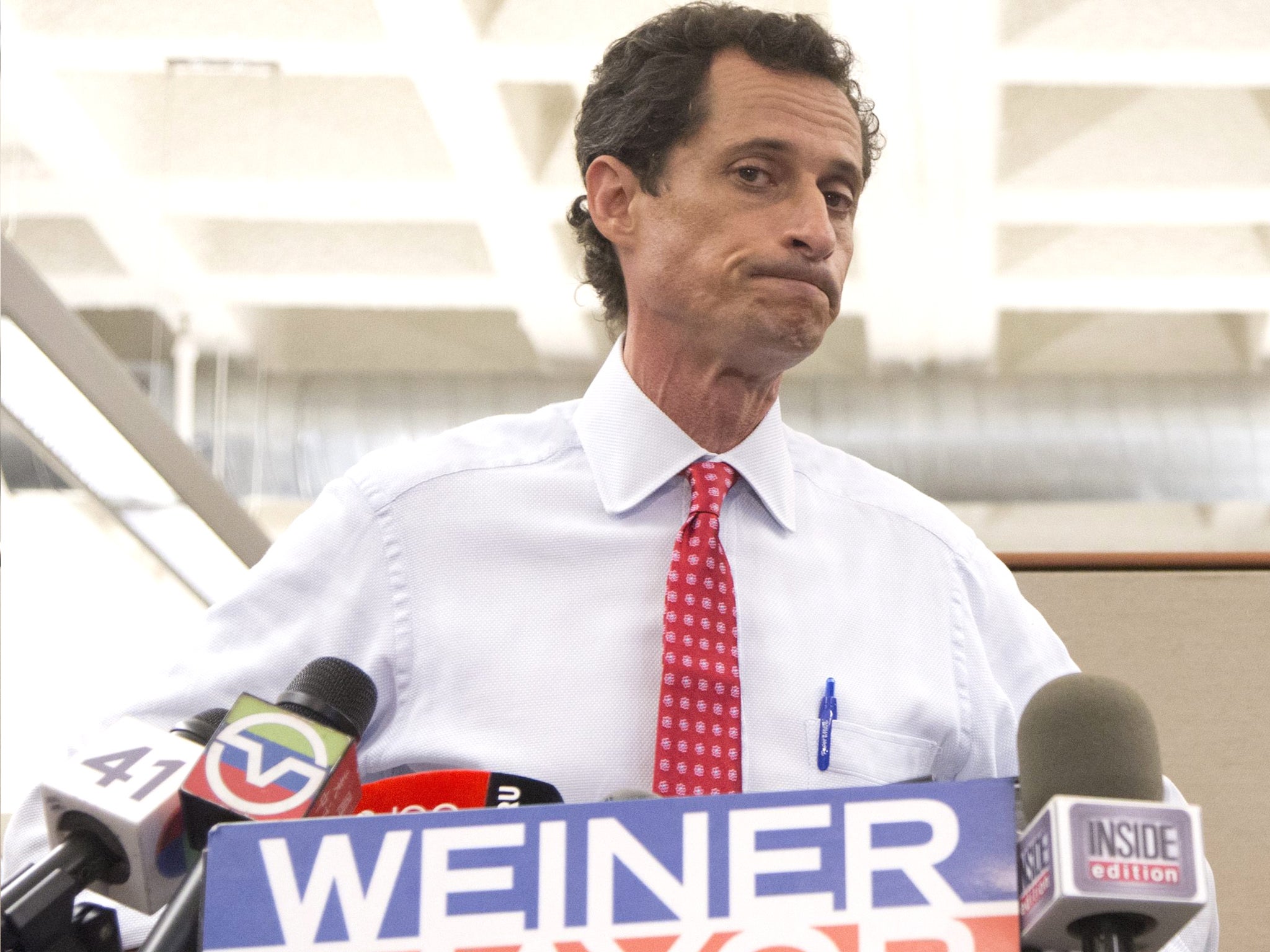 Mr Weiner was close to winning the mayoral election in 2013