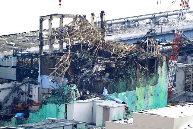 This damaged reactor crippled Fukushima nuclear power plant