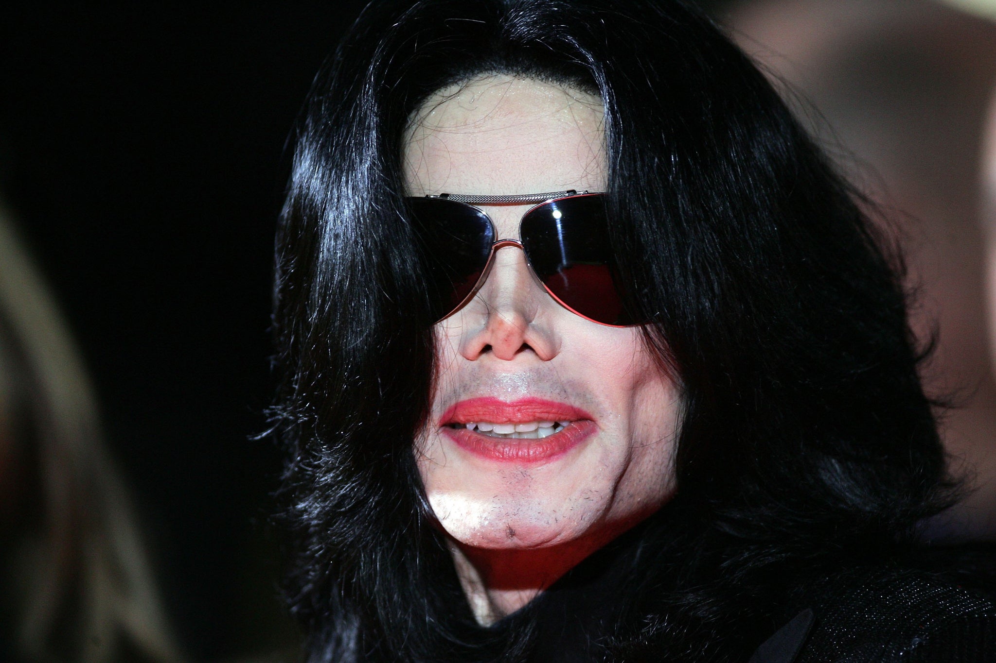 Michael Jackson pictured in 2006