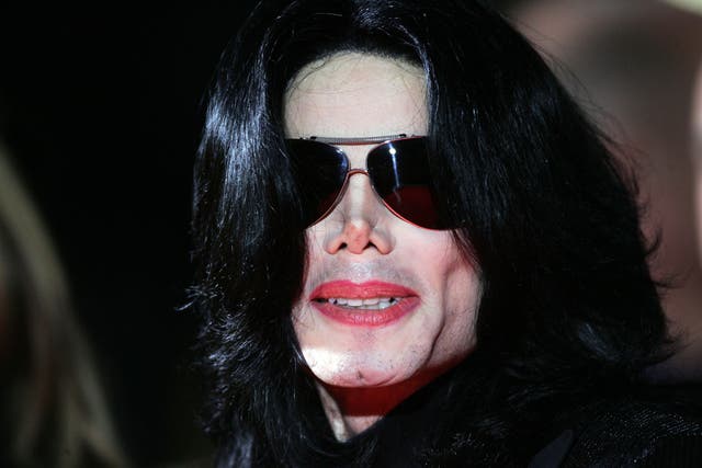 Michael Jackson pictured in 2006