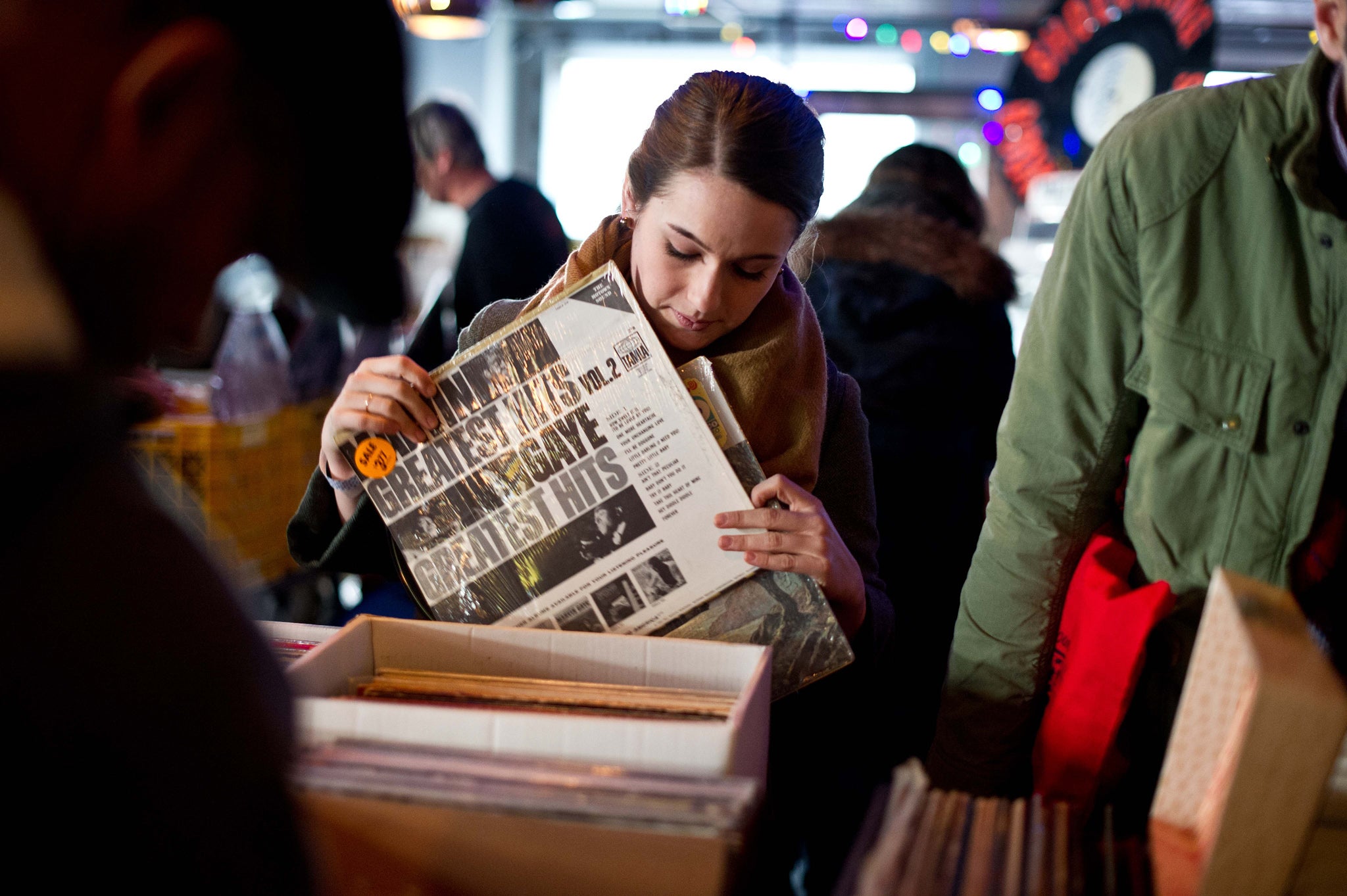 Record Store Day, held in April, helps contribute to an increase in sales at independent record stores in Britain