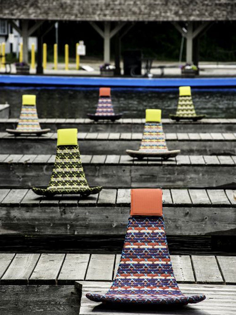 Dedon Fedro rocking lounger, main picture, from £595, heals.co.uk