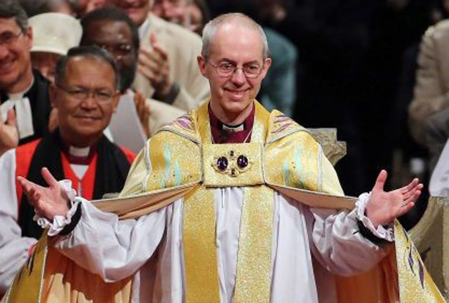Archbishop Welby is said to be furious at the revelations