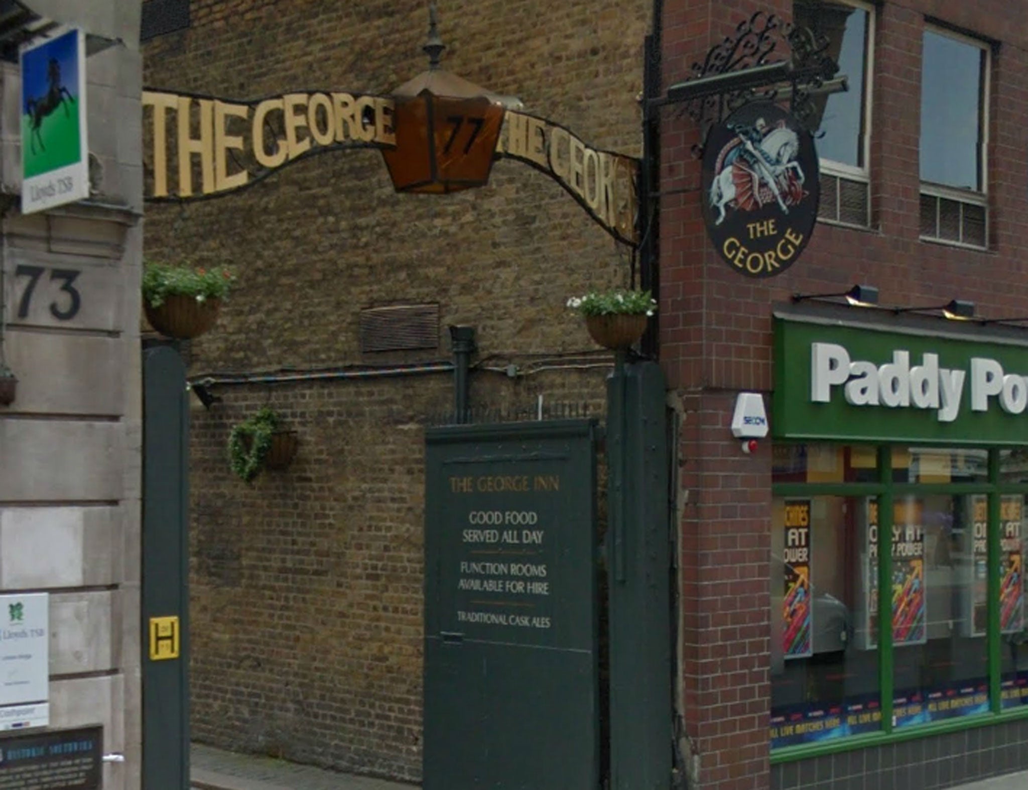 The George pub, in central London