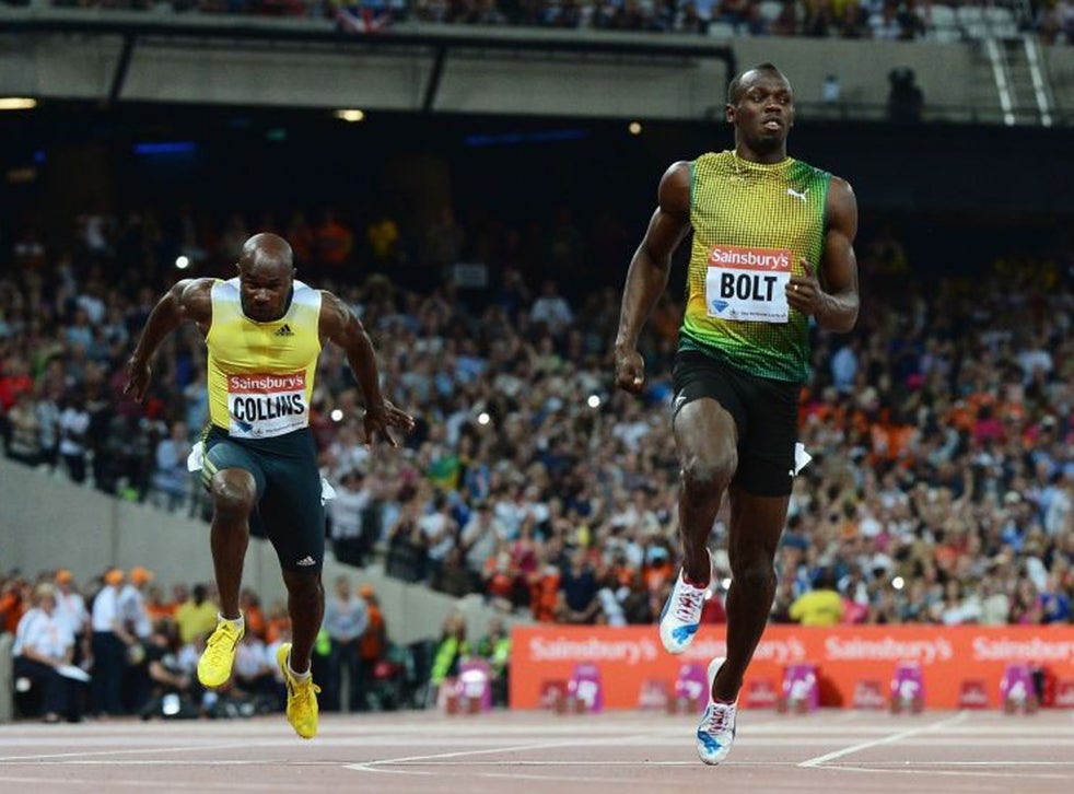 London Olympic Anniversary Games: Usain Bolt sets year's fastest time ...