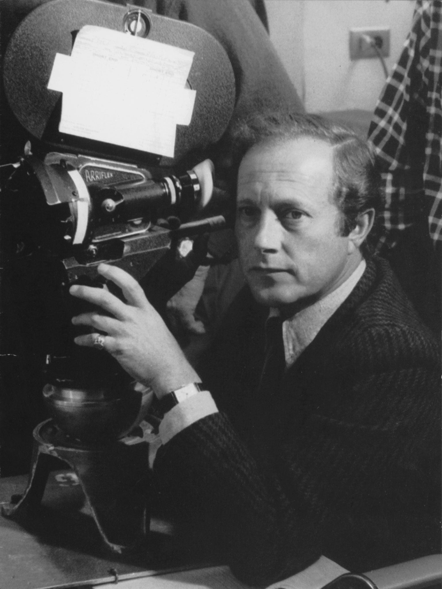 Nicolas Roeg, pictured earlier in his career, is now 84. His writing style is modest, conversational, philosophical and full of conviction