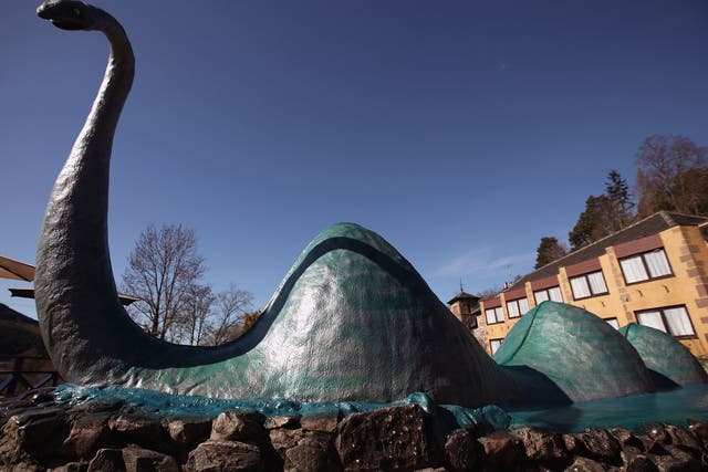 <p>A model of the Loch Ness monster in Drumnadrochit
</p>