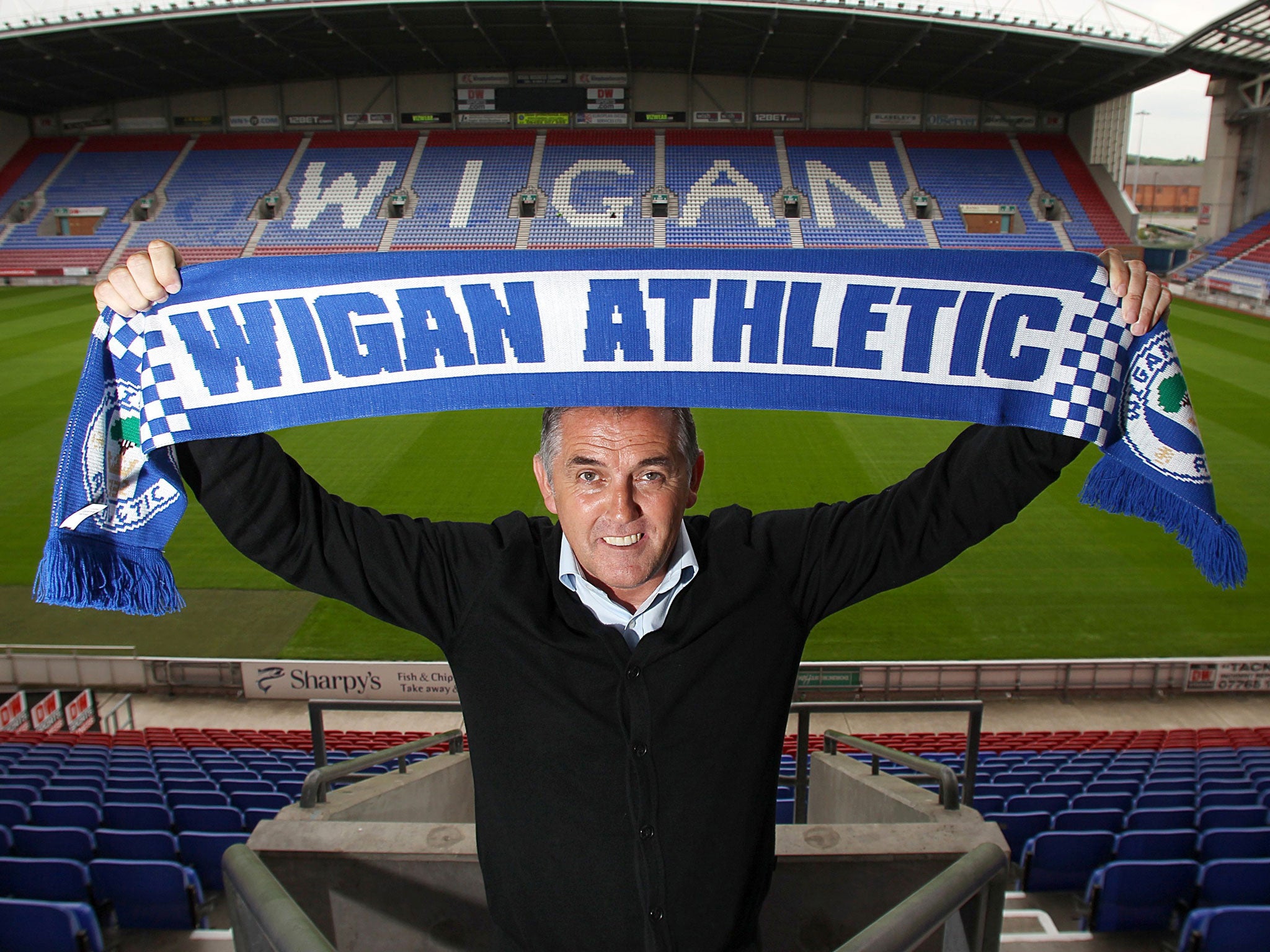 Wigan’s new manager Owen Coyle