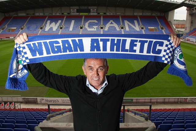 Wigan’s new manager Owen Coyle