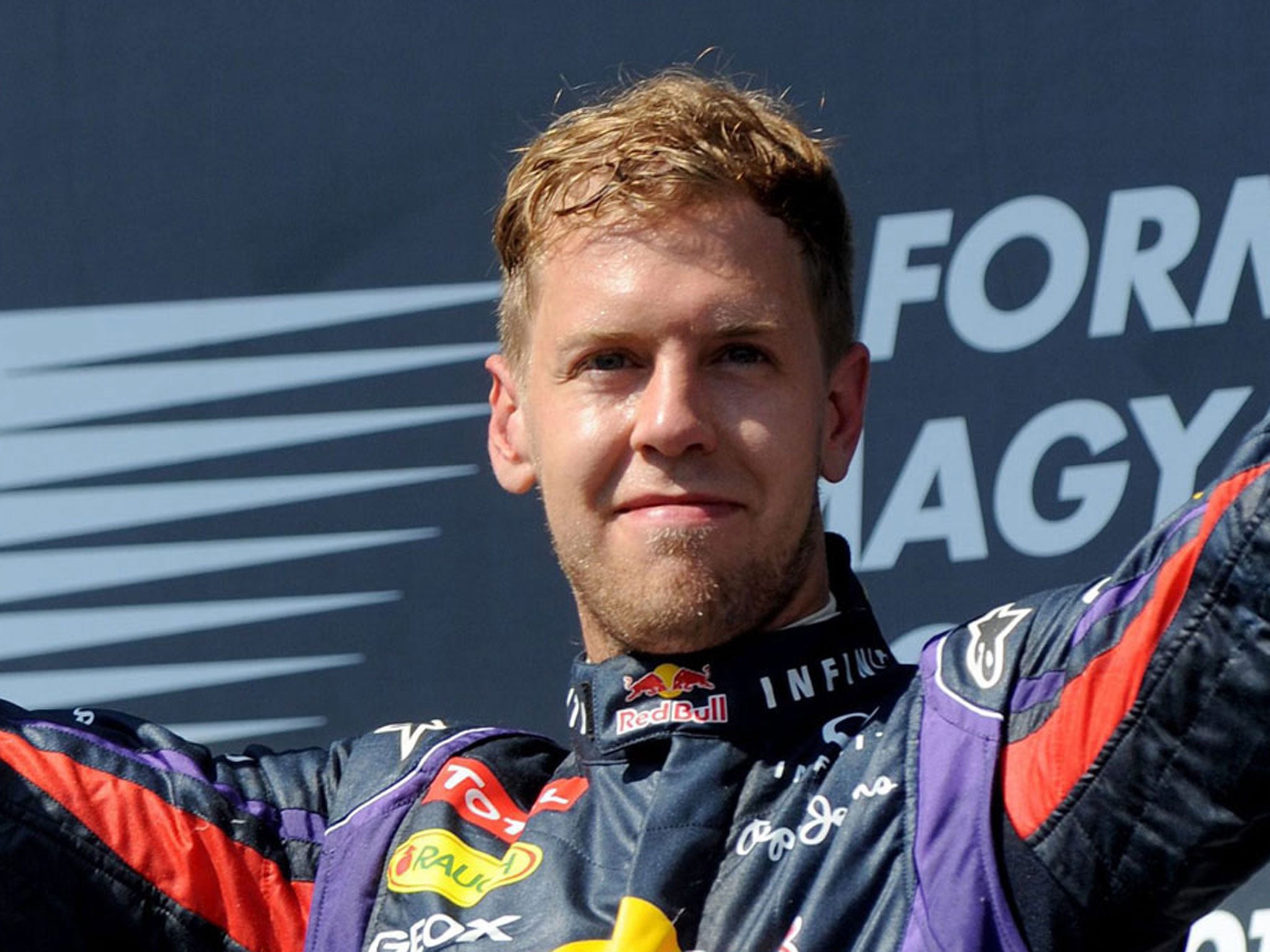 Sebastian Vettel clashed with Kimi Raikkonen of Lotus