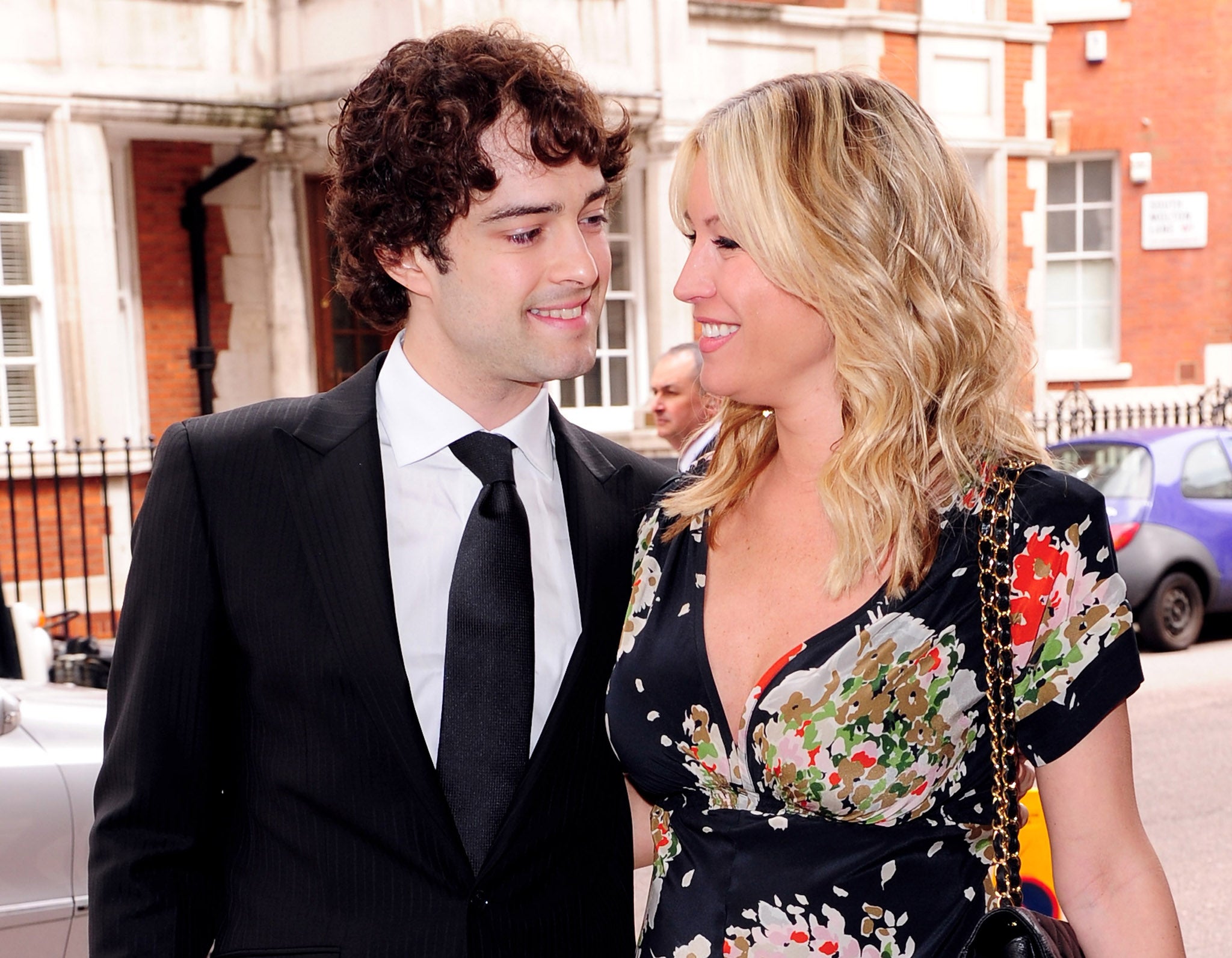 Lee Mead and Denise van Outen pictured together in 2010.