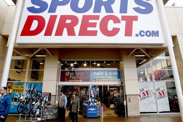Sports Direct employs 20,000 people, 90% of its workforce, on a 'casual' basis