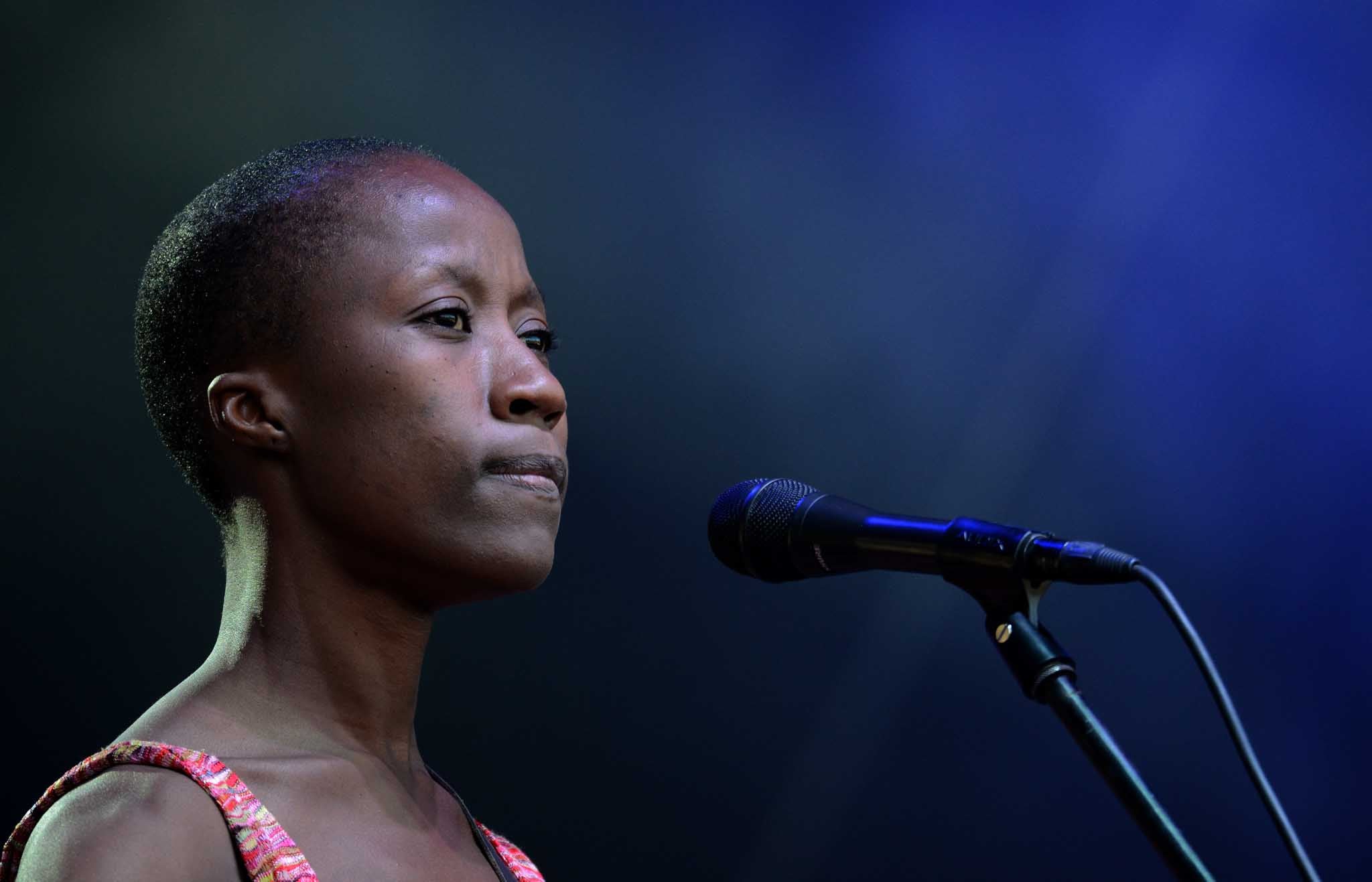 Malian singer/songwriter Rokia Traore who performed at Womad 2013