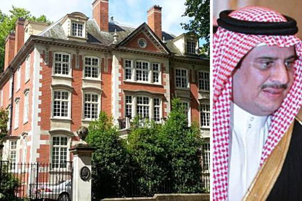 The house in Kensington and Prince Abdul bin Fahd