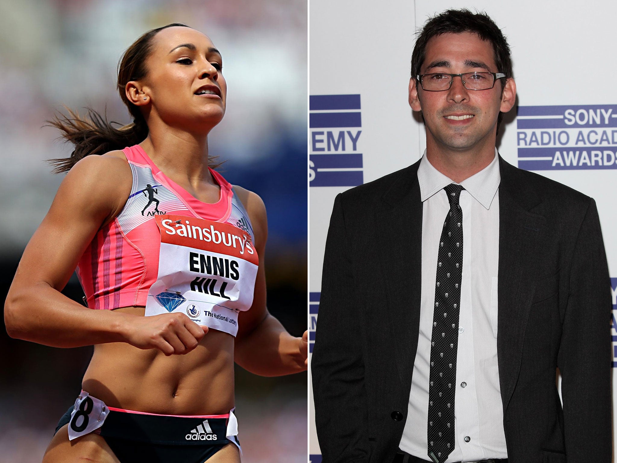 BBC presenter Colin Murray made comments about Olympic gold medallist Jessica Ennis-Hill's 'bottom'