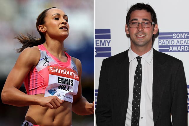 BBC presenter Colin Murray made comments about Olympic gold medallist Jessica Ennis-Hill's 'bottom'