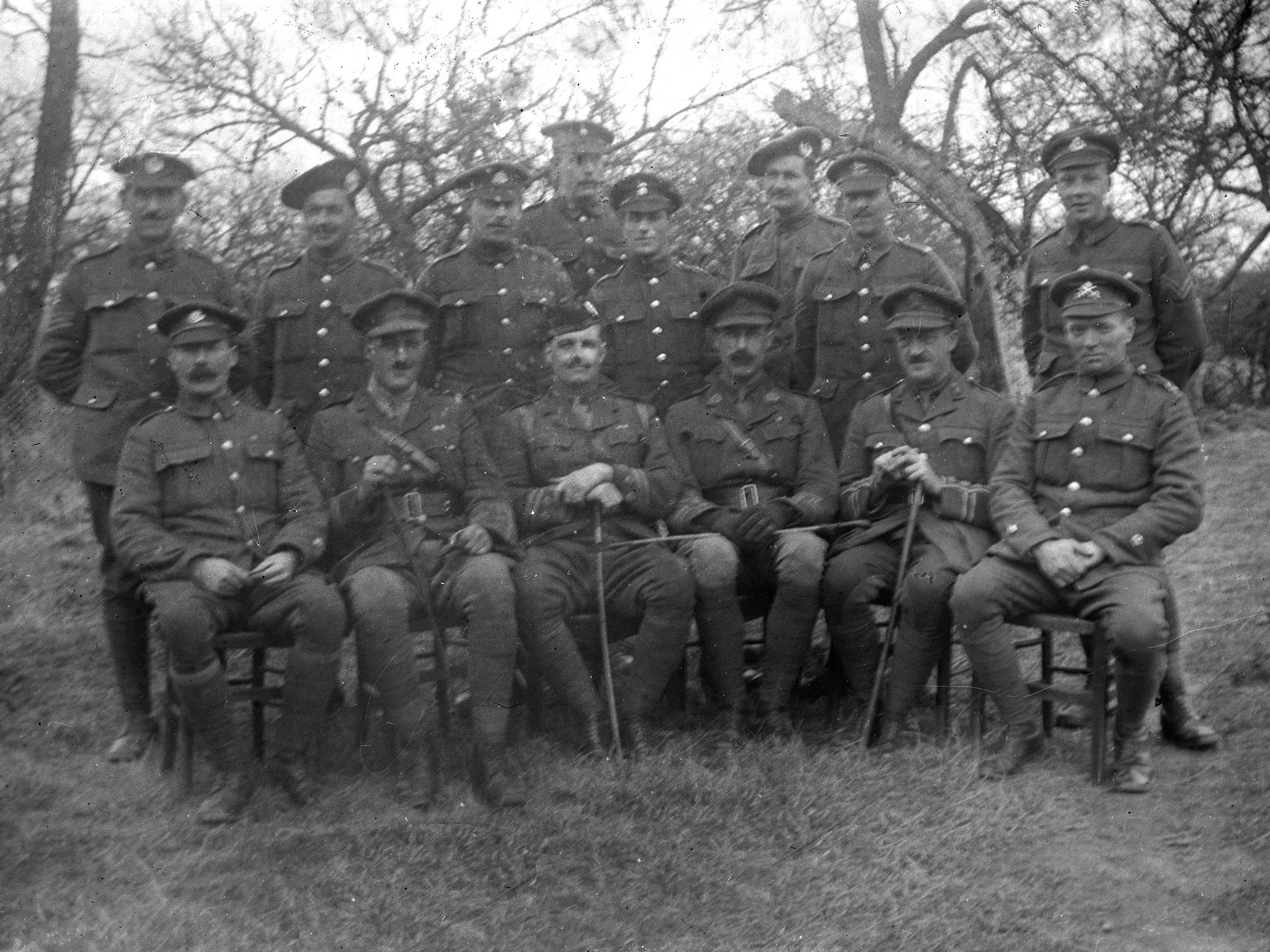 One of the many photographs discovered in the Somme