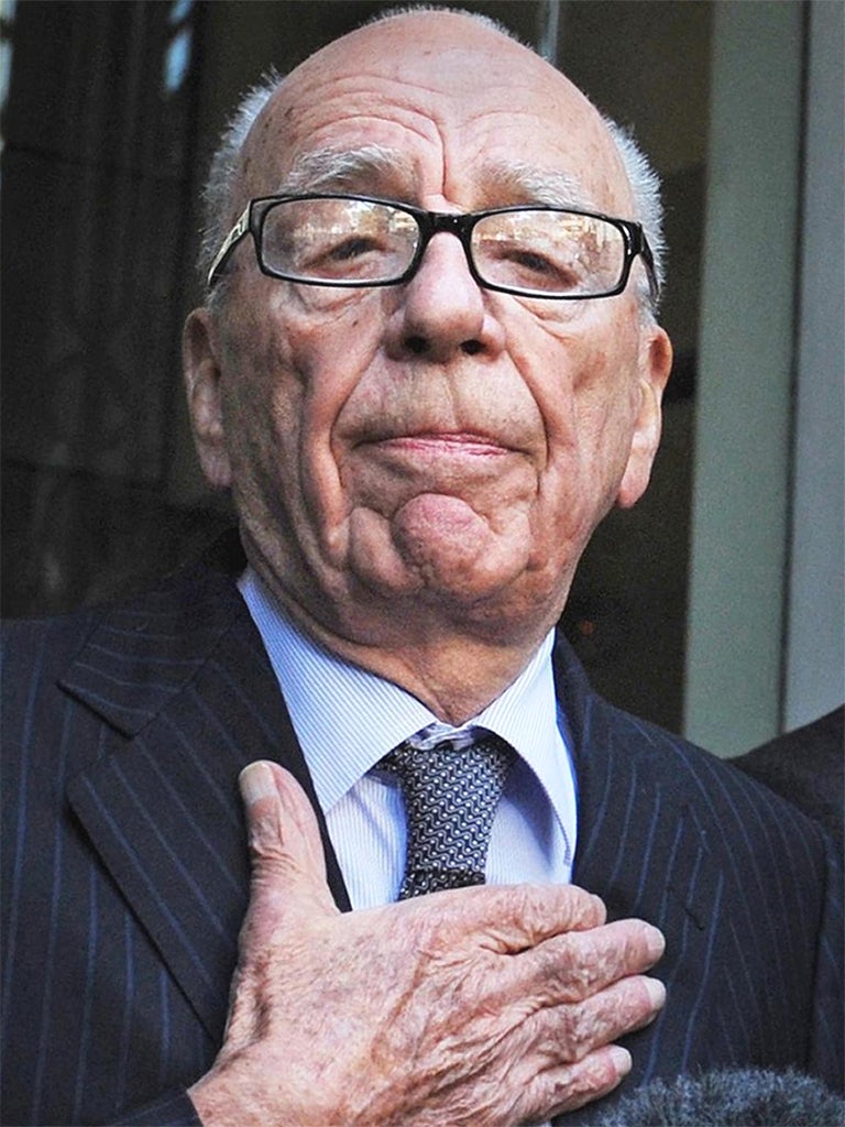 Rupert Murdoch is trusted on press regulation by only 15 per cent of Sun readers
